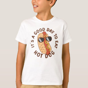 T-shirt C'est une bonne journée pour manger du hot Dog