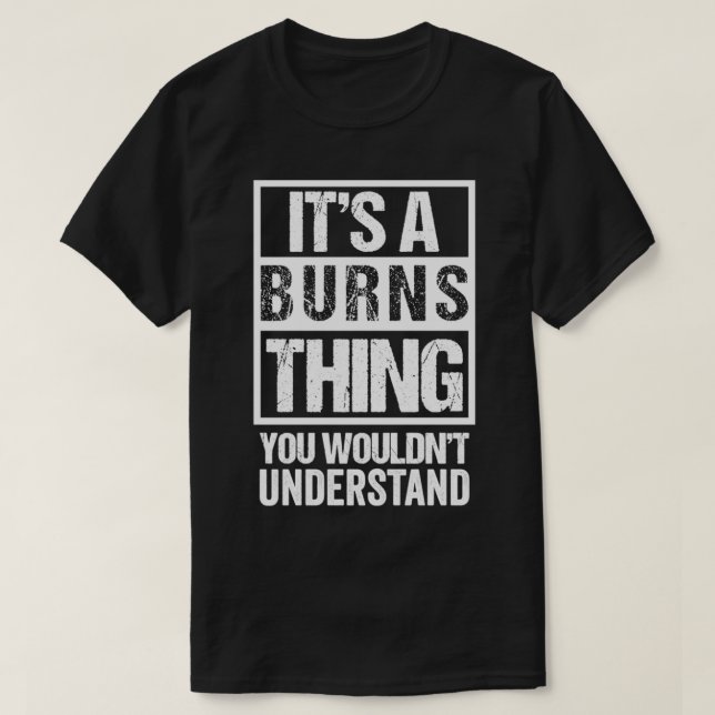 T-shirt C'est une brûlure que tu ne comprendrais pas la fa (Design devant)