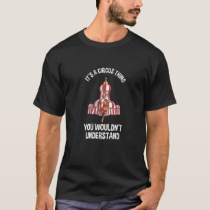 T-shirt C'est une carte cirque Clown Show Big Top Tent C