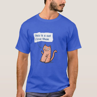 T-shirt C'Est Une Chatte