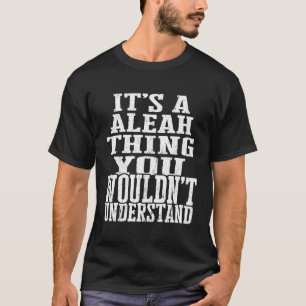 T-shirt C'Est Une Chose Aleah Famille Réunion Prénom