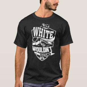 T-shirt C'est une chose blanche