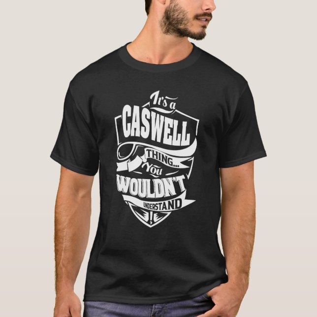 T-shirt C'est une chose CASWELL (Devant)