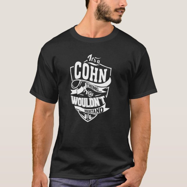 T-shirt C'est une chose COHN (Devant)