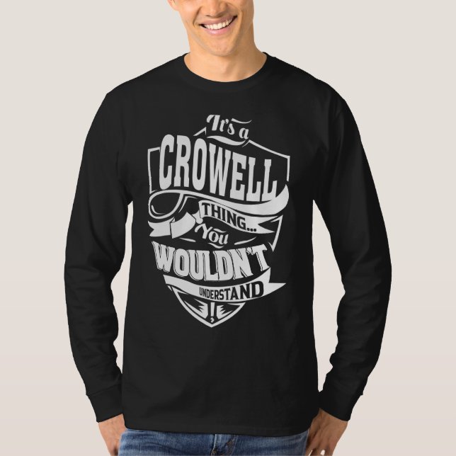 T-shirt C'est une chose CROWELL (Devant)