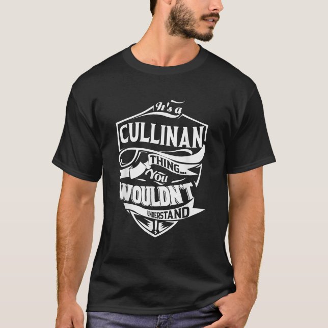 T-shirt C'est une chose CULLINENNE que vous ne comprendrie (Devant)