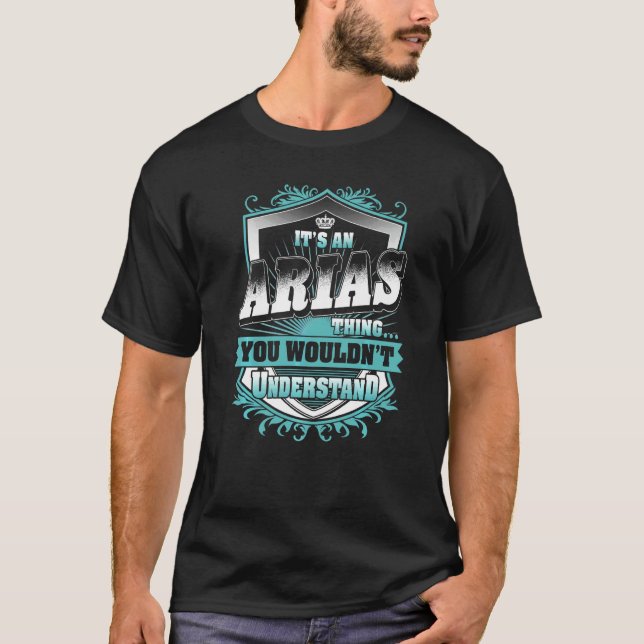 T-shirt C'est une chose d'Arias que vous ne comprendriez p (Devant)
