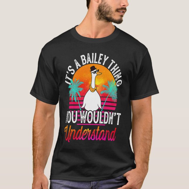 T-shirt C'est une chose de Bailey que vous ne comprendriez (Devant)