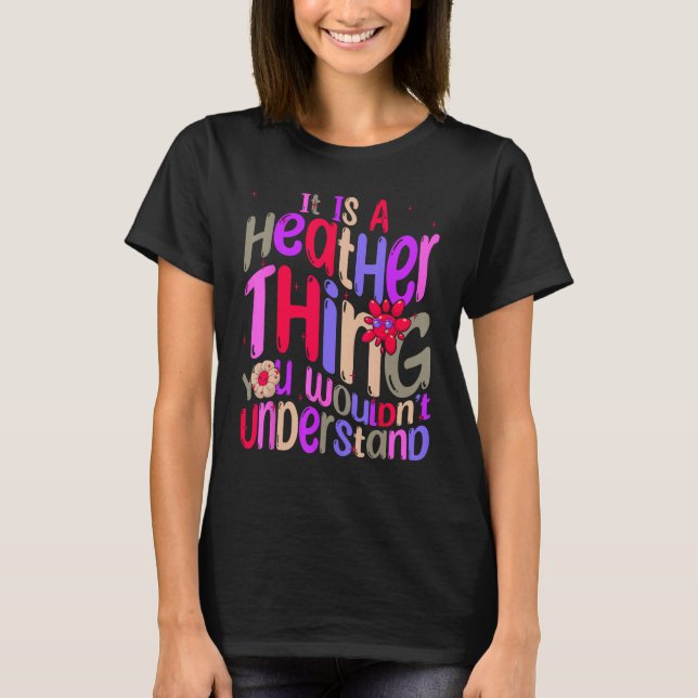 T-shirt C'est une chose de bruyère que vous ne comprendrie (Devant)