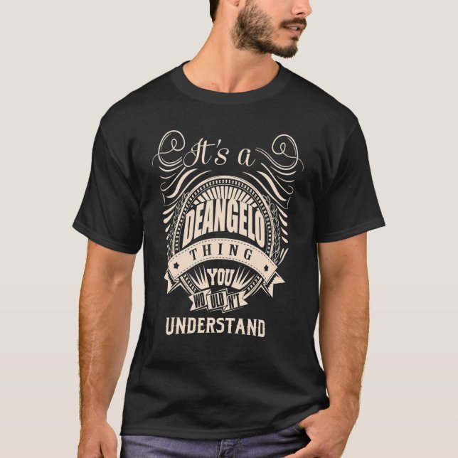 T-shirt C'est une chose de DEANGELO (Devant)