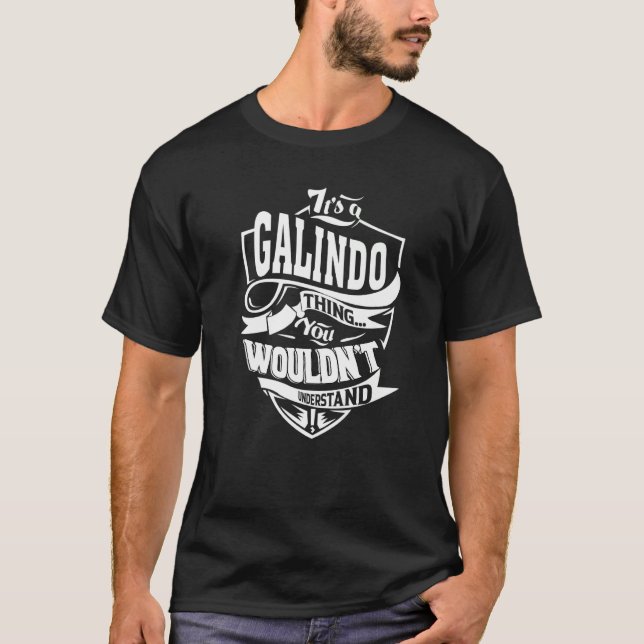 T-shirt C'est une chose de Galindo (Devant)