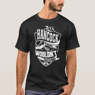T-shirt C'est une chose de Hancock