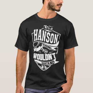 T-shirt C'est une chose de Hanson