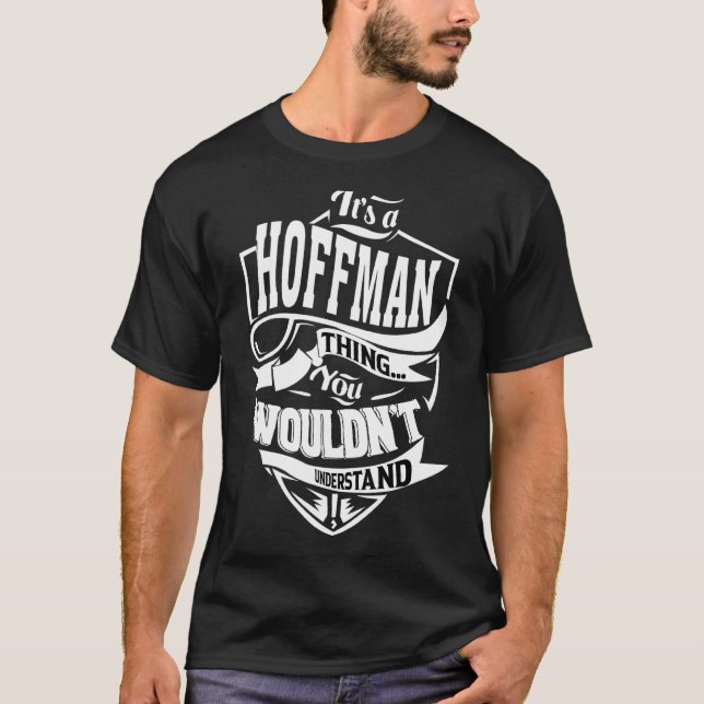 T-shirt C'est une chose de Hoffman (Devant)