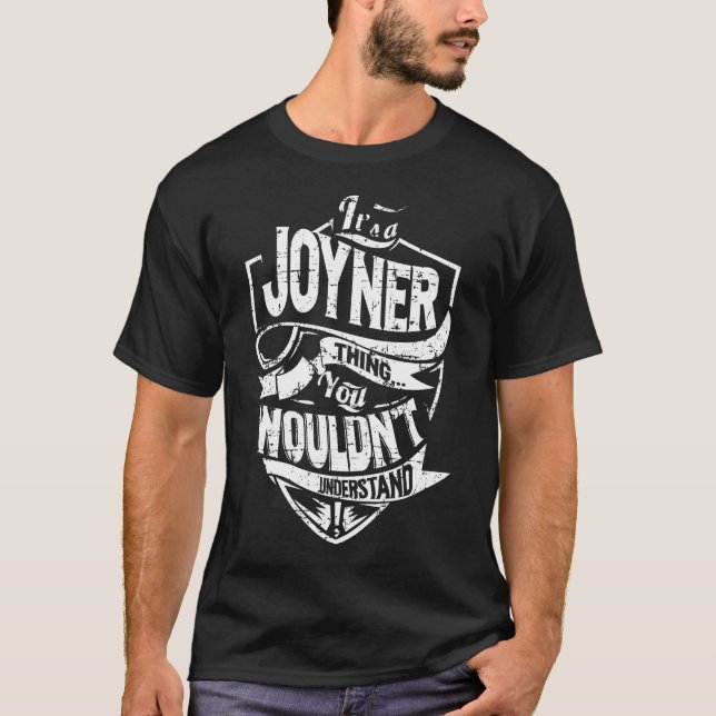 T-shirt C'est une chose de JOYNER (Devant)