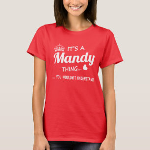T-shirt C'est une chose de Mandy
