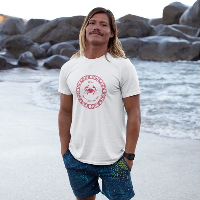 T-SHIRT C'EST UNE CHOSE DE MARYLAND (CRABS) (Créateur téléchargé)