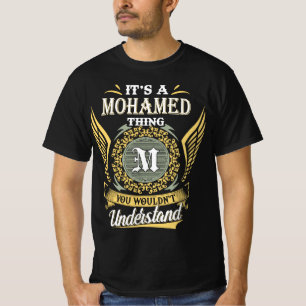T-shirt C'est une chose de Mohamed que vous ne pourriez pa