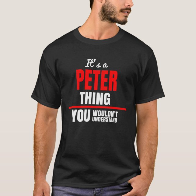 T-shirt C'est une chose de Pierre que vous ne comprendriez (Devant)