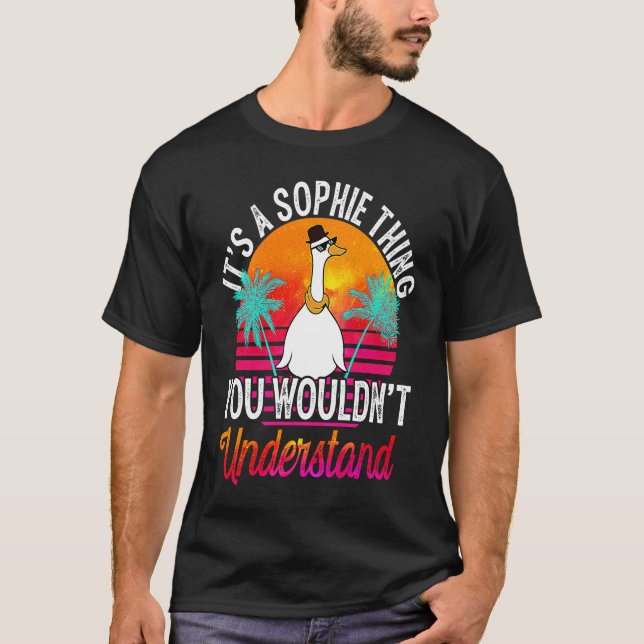 T-shirt C'est une chose de Sophie que vous ne comprendriez (Devant)