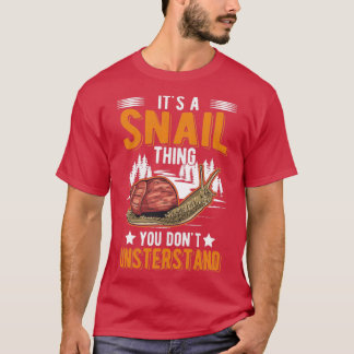 T-shirt C'Est Une Chose D'Escargot1