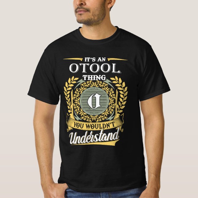 T-shirt C'est une chose d'Otool que vous ne pourriez pas c (Devant)