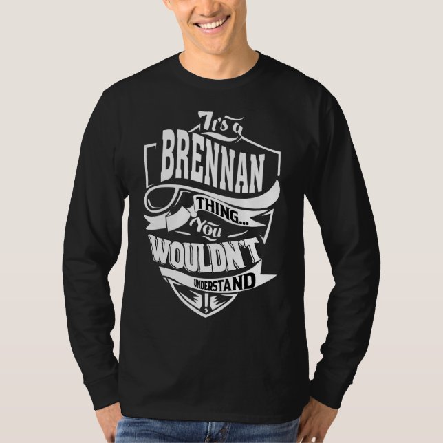 T-shirt C'est une chose du Brennan (Devant)