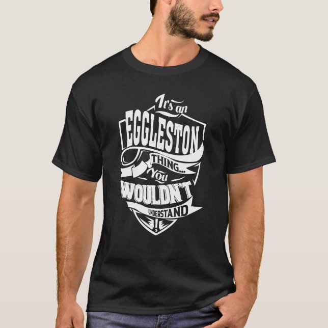 T-shirt C'est une chose EGGLESTON (Devant)