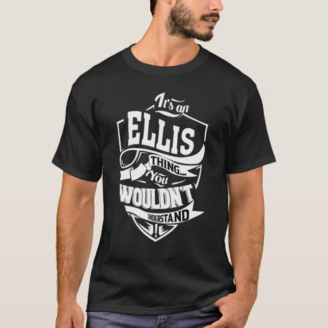 T-shirt C'est une chose Ellis (Devant)