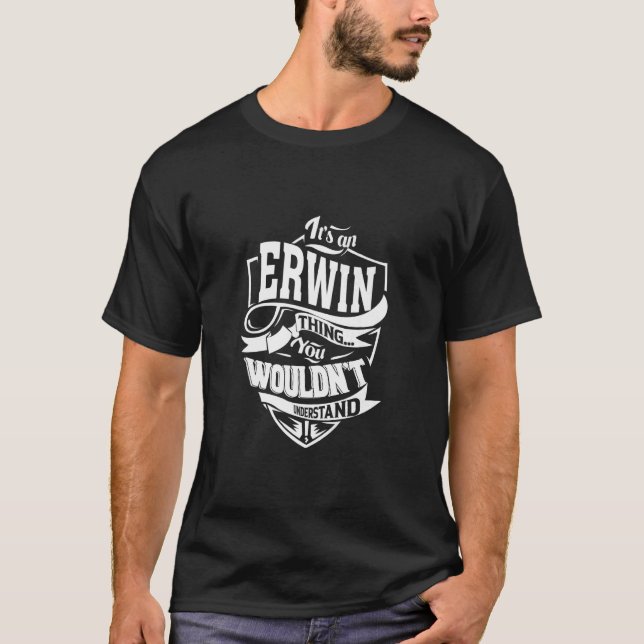 T-shirt C'Est Une Chose Erwin (Devant)