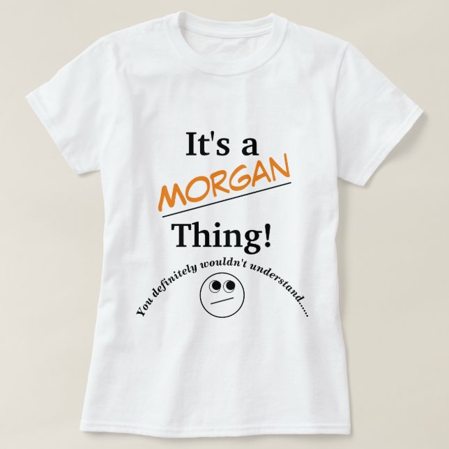 T-shirt C'est une chose "familiale" ! Personnalisé de coul (Design devant)