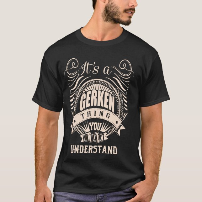 T-shirt C'est une chose GERKEN (Devant)
