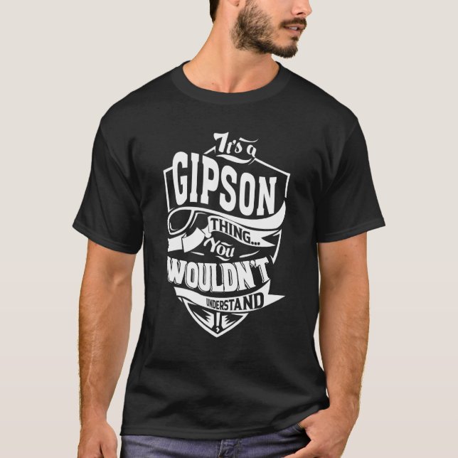 T-shirt C'est une chose Gipson (Devant)