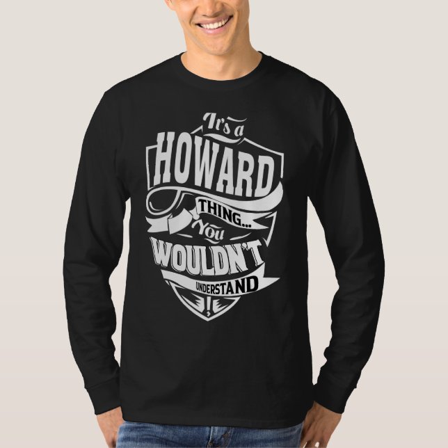 T-shirt C'est une chose Howard (Devant)