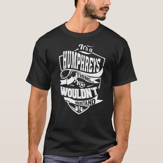 T-shirt C'est une chose HUMPHREYS (Devant)