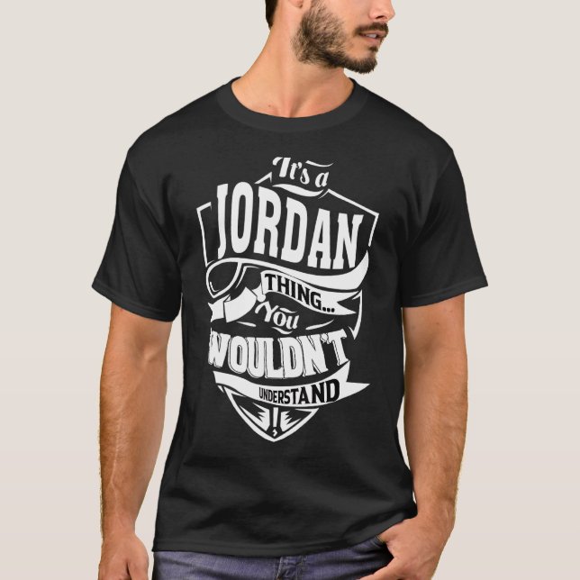 T-shirt C'est une chose jordanienne (Devant)