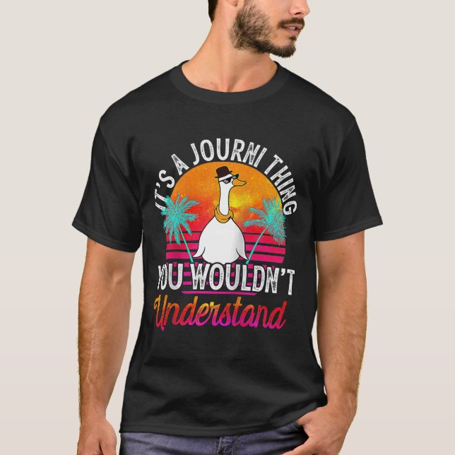 T-shirt C'est une chose journalistique que vous ne compren (Devant)