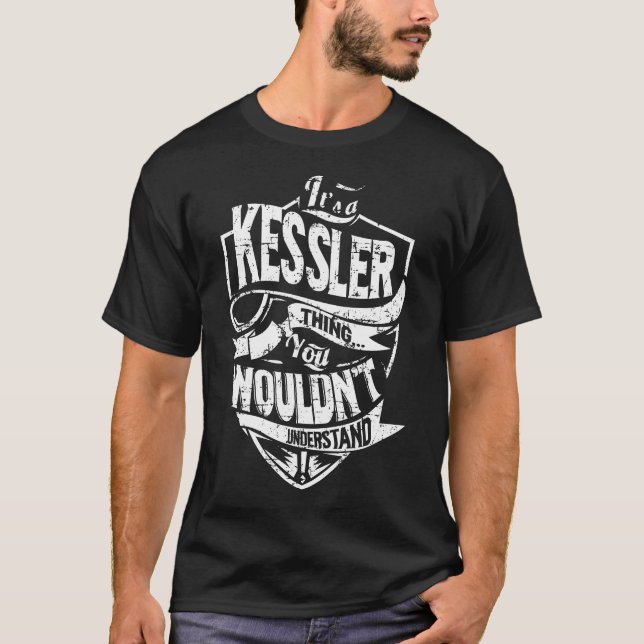 T-shirt C'est une chose KESSLER (Devant)