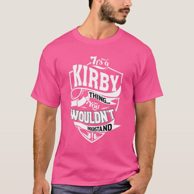 T-shirt C'est une chose Kirby (Devant)