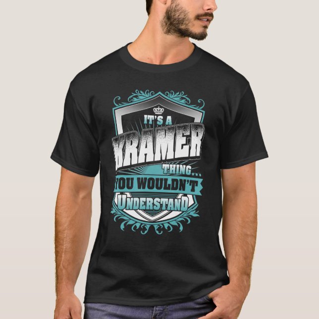 T-shirt C'est une chose KRAMER que tu ne comprendrais pas  (Devant)