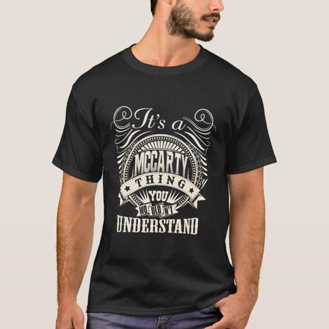 T-shirt C'Est Une Chose Mccy Que Vous Ne Comprendriez Pas  (Devant)
