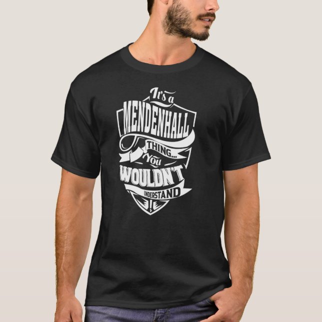 T-shirt C'est une chose MENDENHALL (Devant)