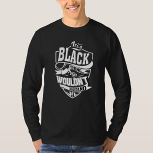 T-shirt C'est une chose noire