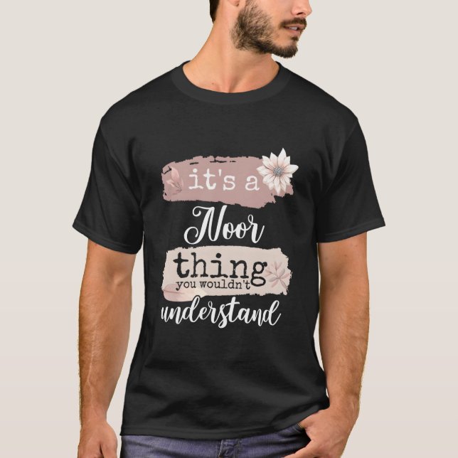 T-shirt C'est une chose Noor (Devant)