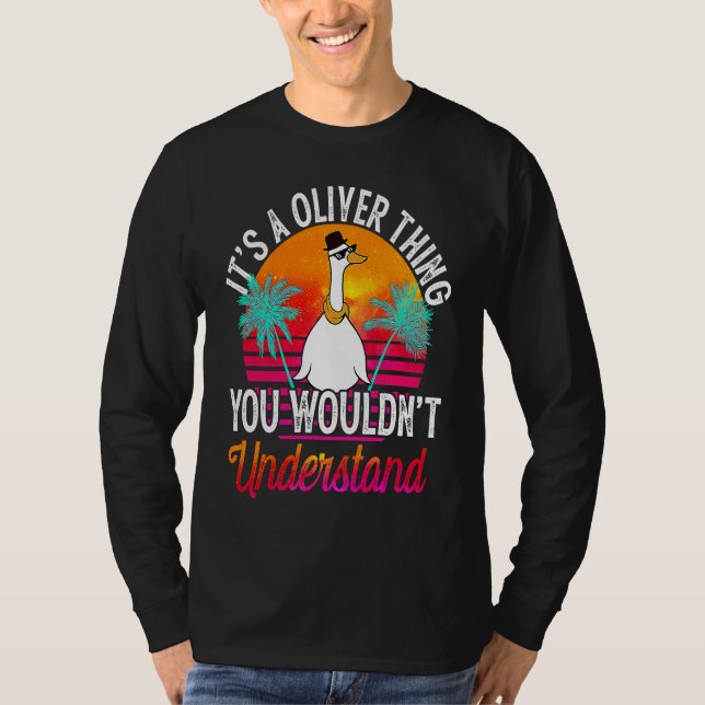T-shirt C'est une chose Oliver que vous ne comprendriez pa (Devant)