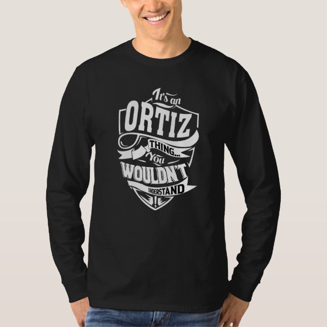 T-shirt C'est une chose Ortiz (Devant)