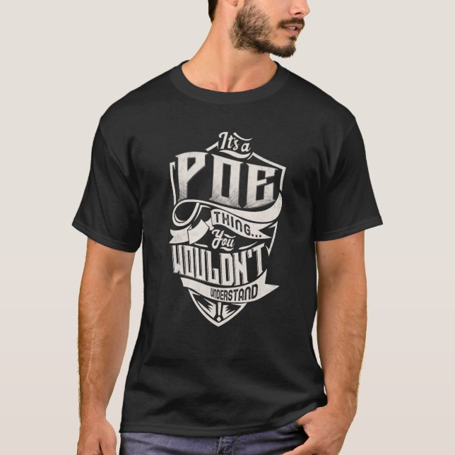 T-shirt C'est une chose POE que vous ne comprendriez pas C (Devant)