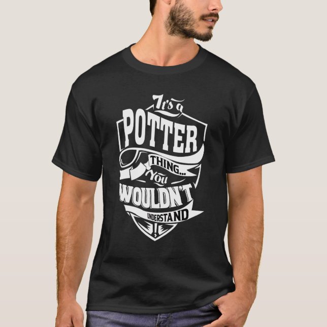 T-shirt C'est une chose potter (Devant)