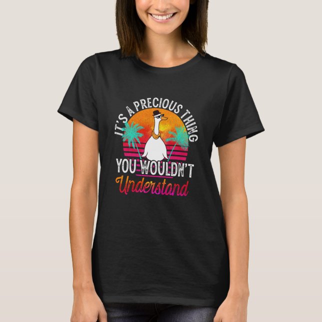 T-shirt C'est une chose précieuse que vous ne comprendriez (Devant)