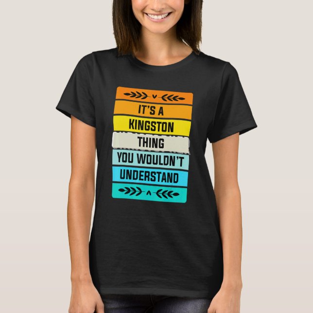 T-shirt C'est une chose que vous ne comprendriez pas à Kin (Devant)